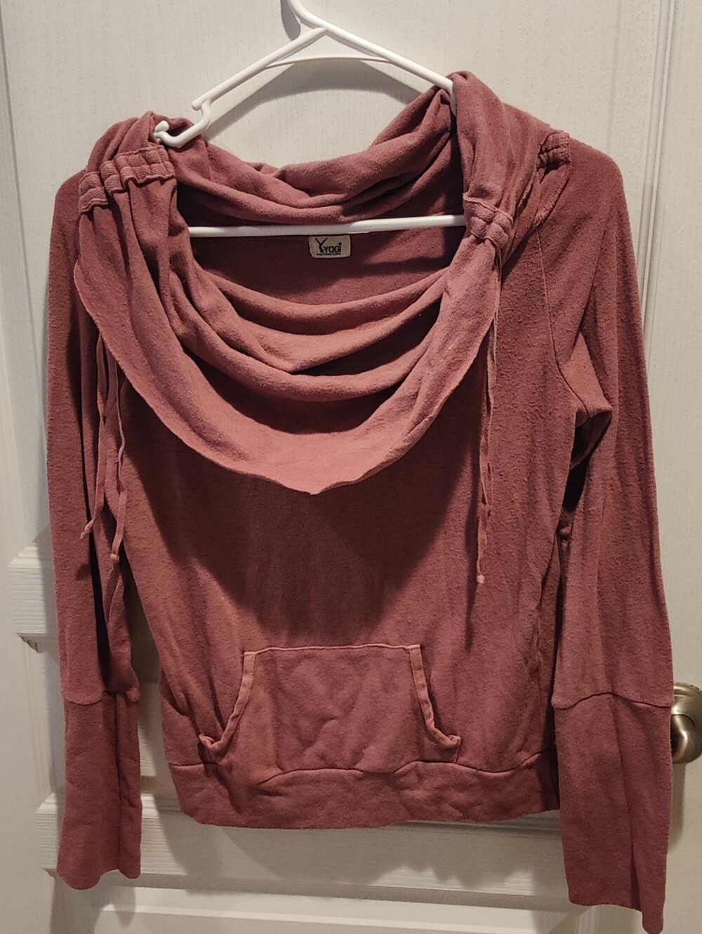 Yoogi Yoga Cowl Neck Sweater